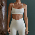 Open Back Sports Bra