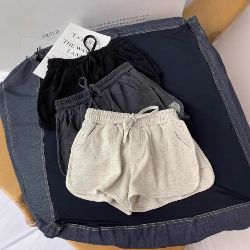 Loose and Slimming Hot Pants for Women, Version Multi-Color Casual Home Sports Yoga Shorts