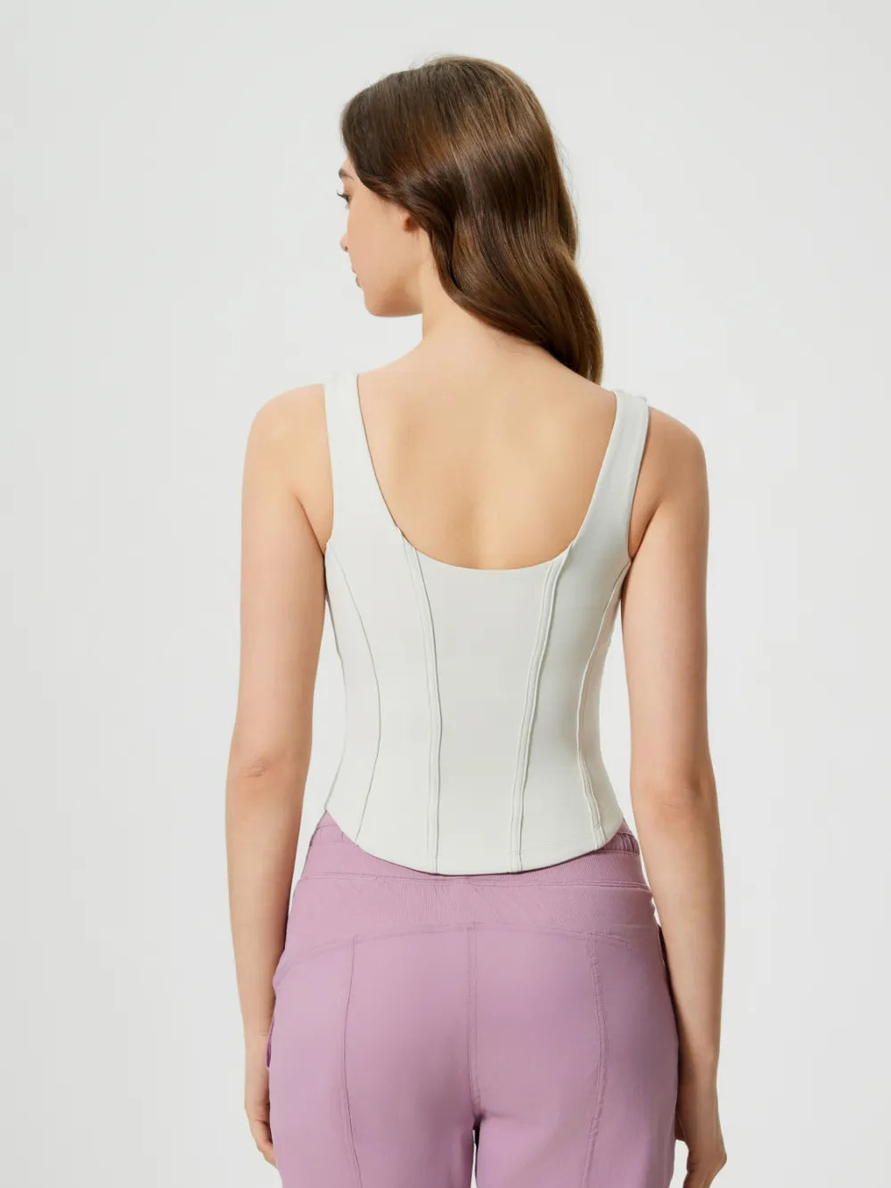 Corset style tank top
