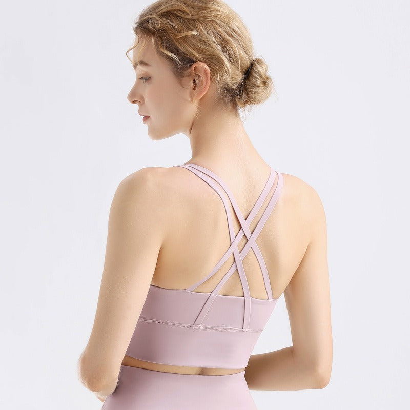 Cross Back Sports Bra