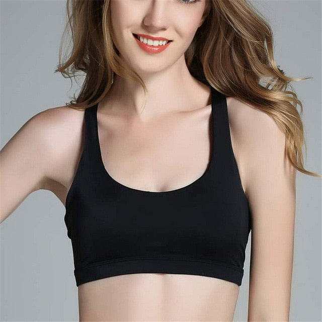 Women Cross Back Sports Bra
