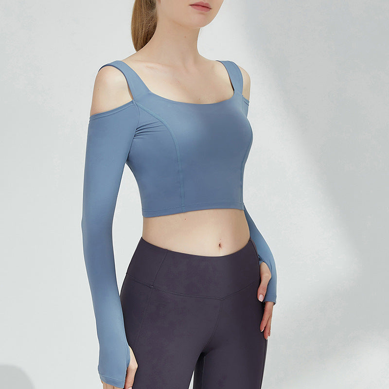 Long Sleeve Twist Back Top