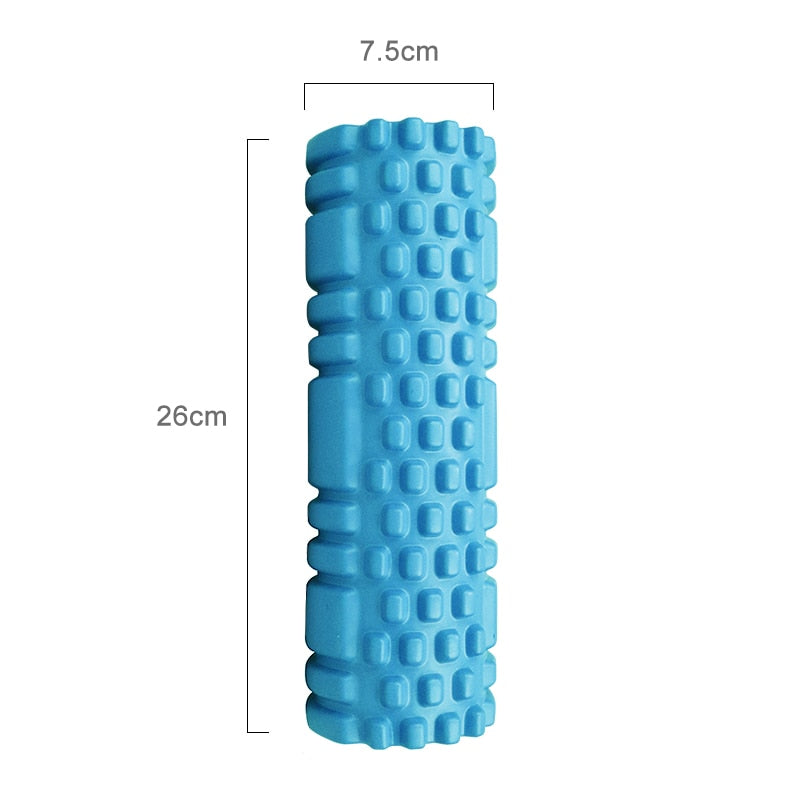Yoga Column Gym Fitness Foam Roller Pilates Yoga Exercise Back Muscle Massage Roller Soft Yoga Block Muscle roller