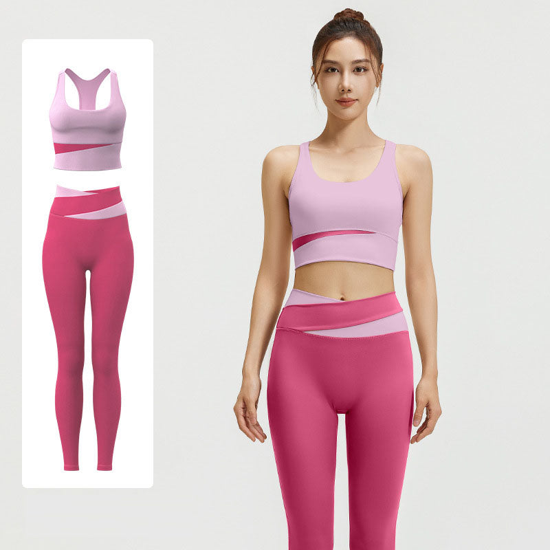 Matching Set - Racerback Sorts Bra and Leggings