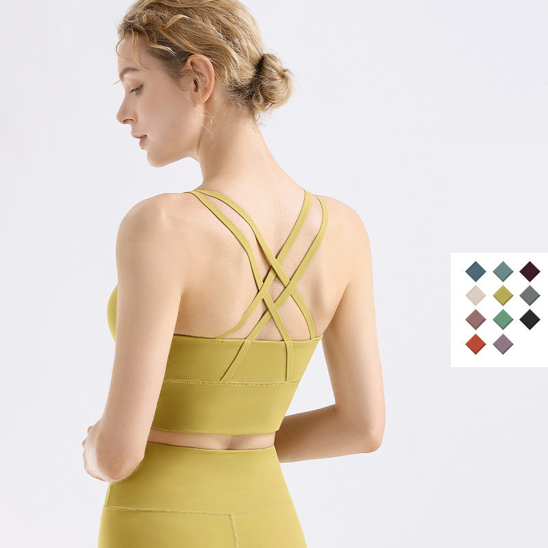 Cross Back Sports Bra