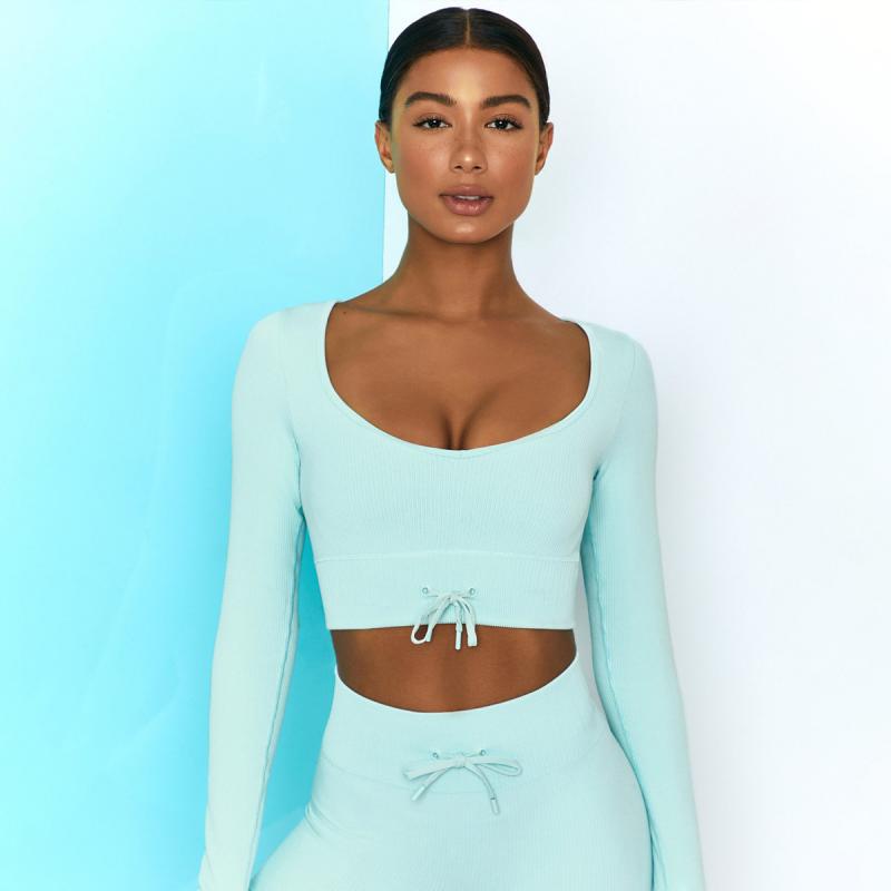 High Waist Seamless Yoga Set Women Two Piece