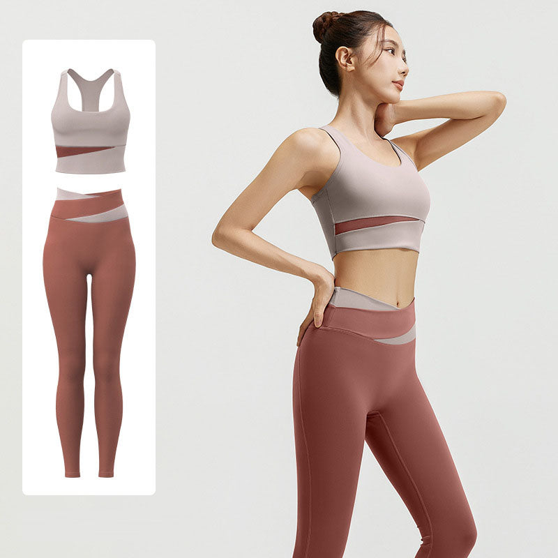 Matching Set - Racerback Sorts Bra and Leggings