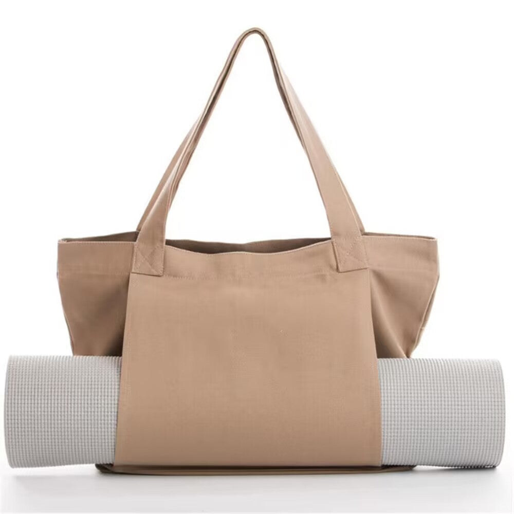 Yoga Pilates Mat Bag Canvas Tote Bag