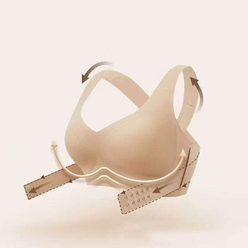 Posture Correction Women's Bra with Front Closure