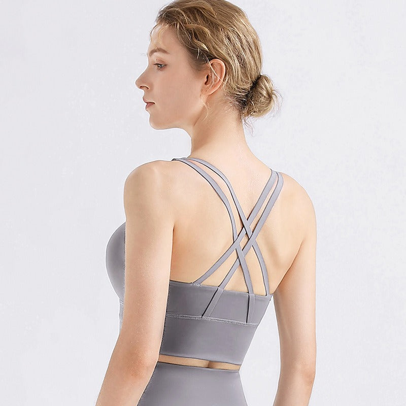 Cross Back Sports Bra
