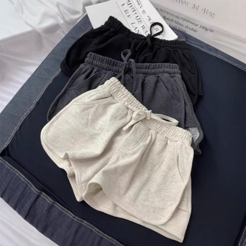 Loose and Slimming Hot Pants for Women, Version Multi-Color Casual Home Sports Yoga Shorts