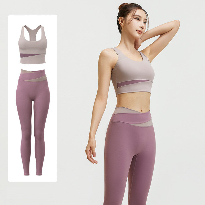 Matching Set - Racerback Sorts Bra and Leggings