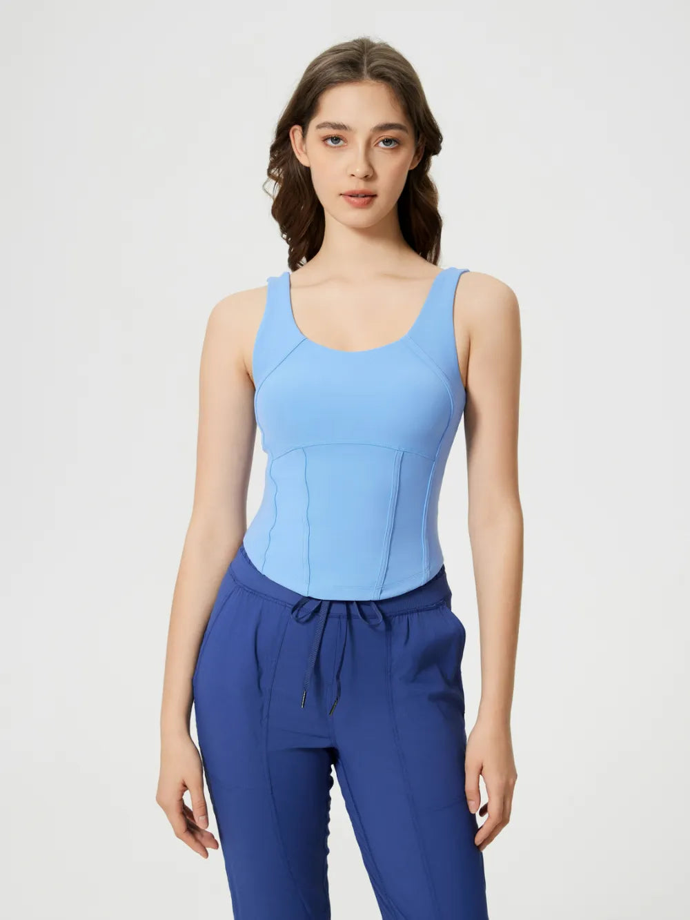 Corset style tank top