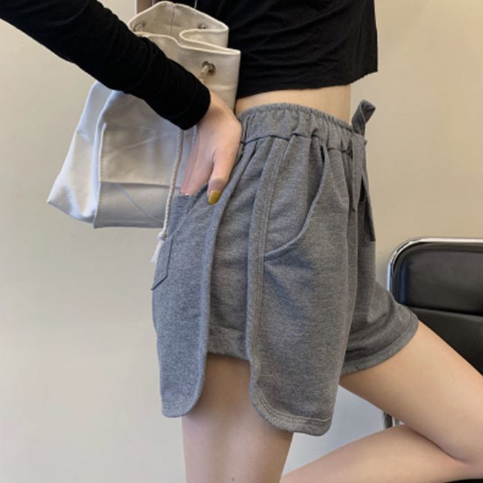 Loose and Slimming Hot Pants for Women, Version Multi-Color Casual Home Sports Yoga Shorts