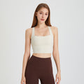 Square Neckline Sports Bra