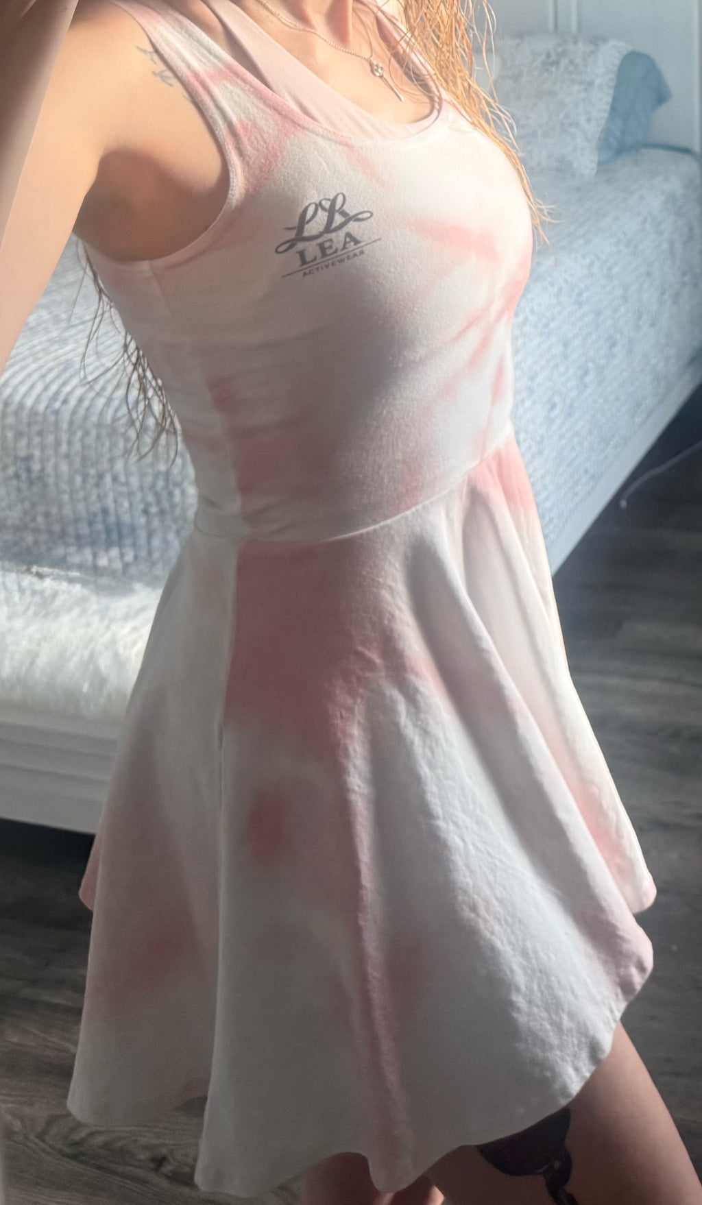 Cotton skater dress