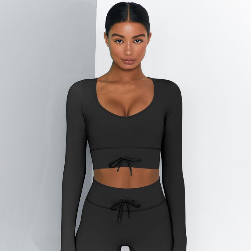 High Waist Seamless Yoga Set Women Two Piece