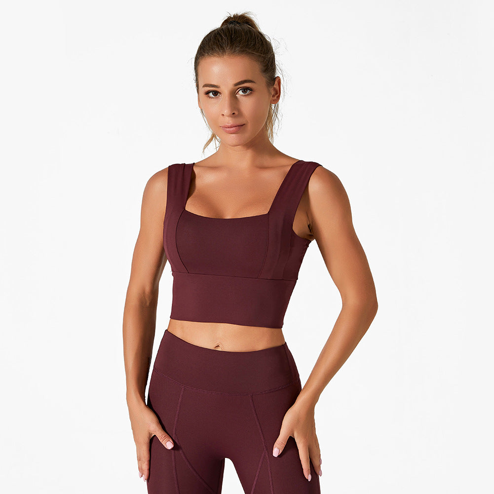 Sports Bra and leggings set Sweat wicking Quick drying
