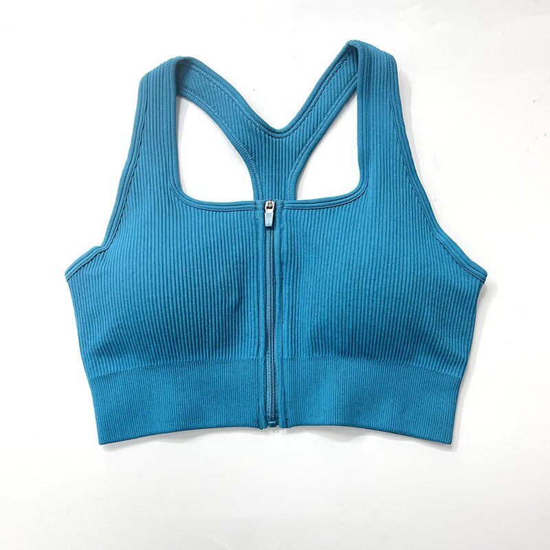 Zip front sports bra and short sleeve cropped shirt with drawstring shorts and leggings set
