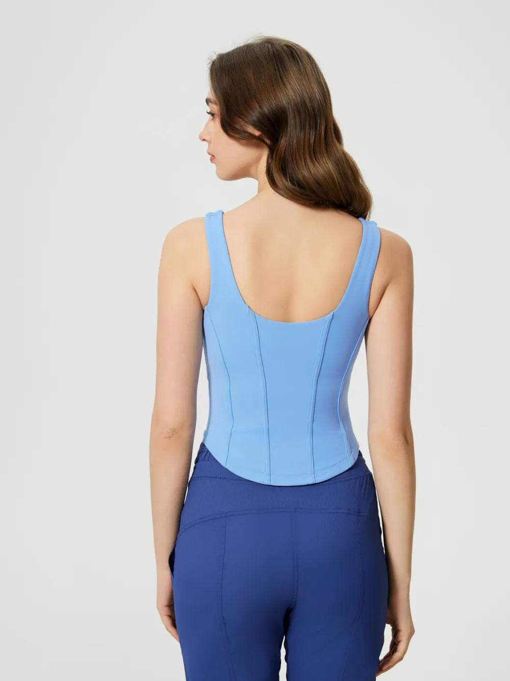 Corset style tank top