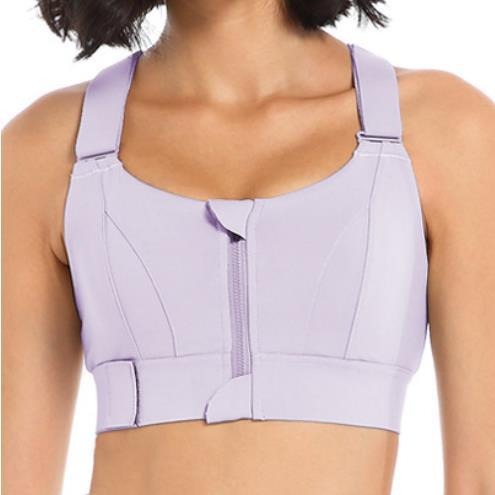 Zip Front Adjustable Sports bra