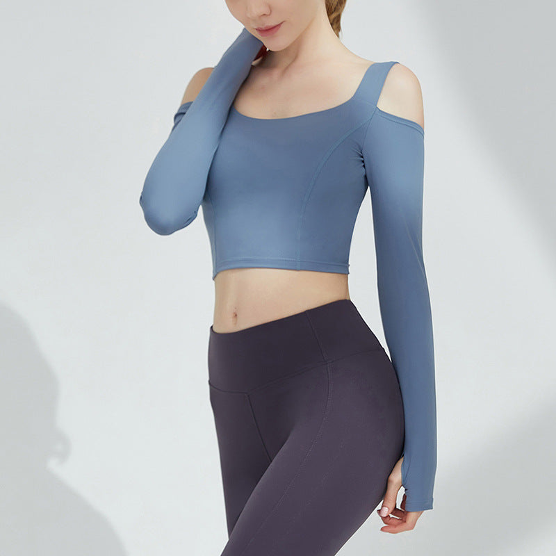 Long Sleeve Twist Back Top