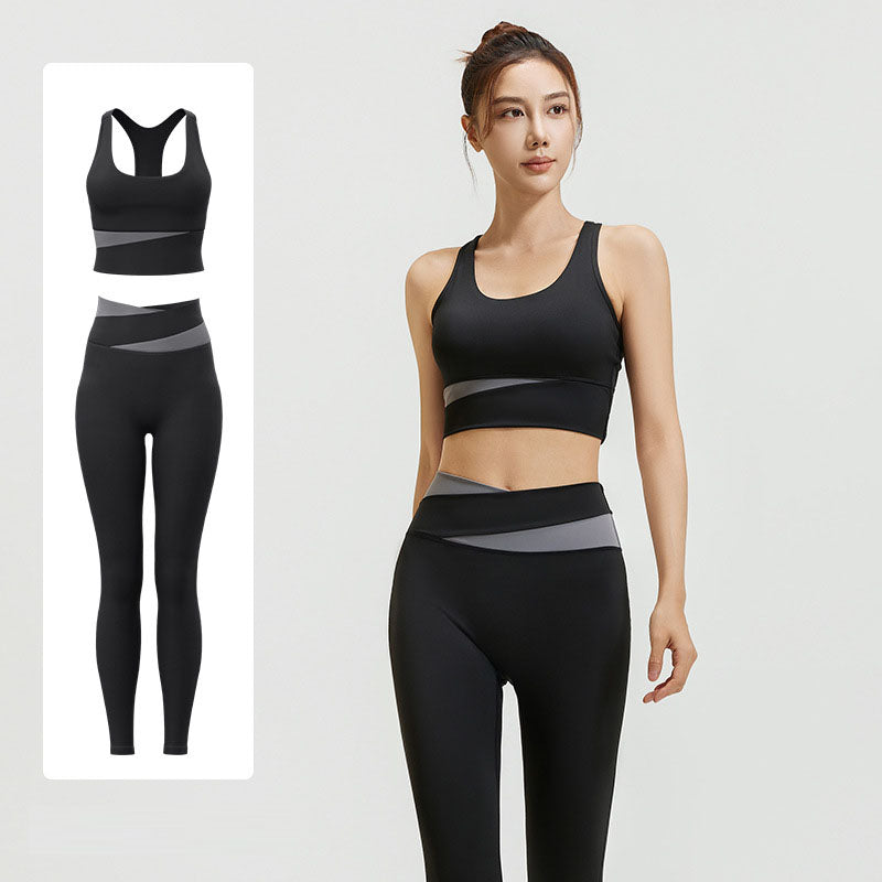 Matching Set - Racerback Sorts Bra and Leggings
