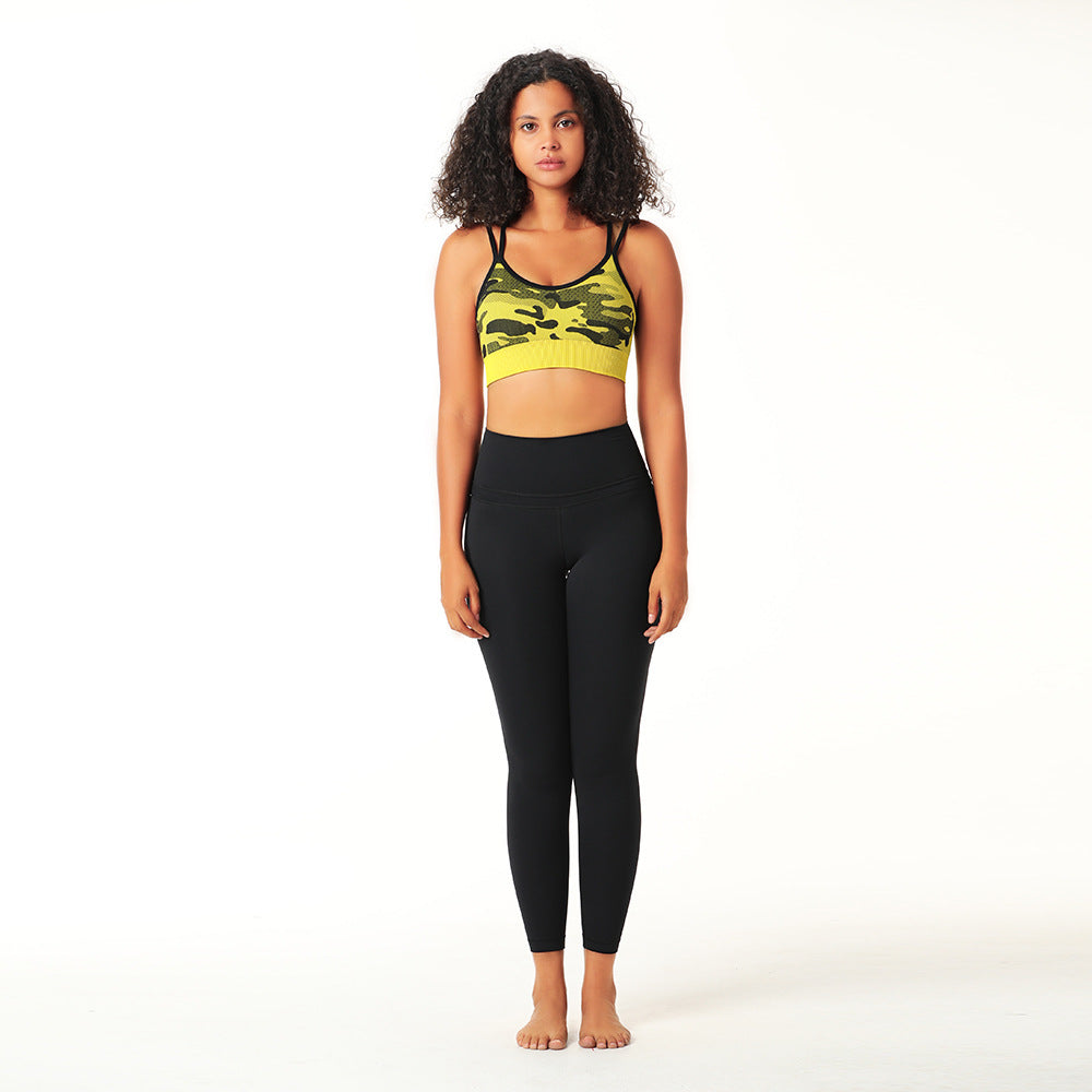 Camouflage Sports Bra and Leggings Set