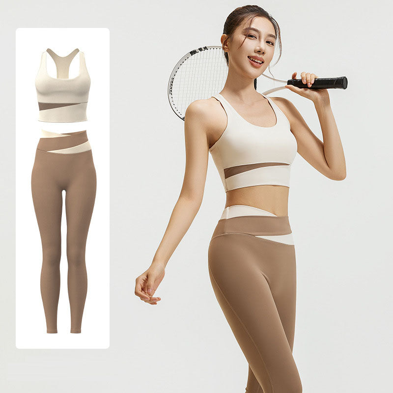 Matching Set - Racerback Sorts Bra and Leggings