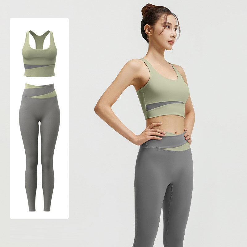 Matching Set - Racerback Sorts Bra and Leggings