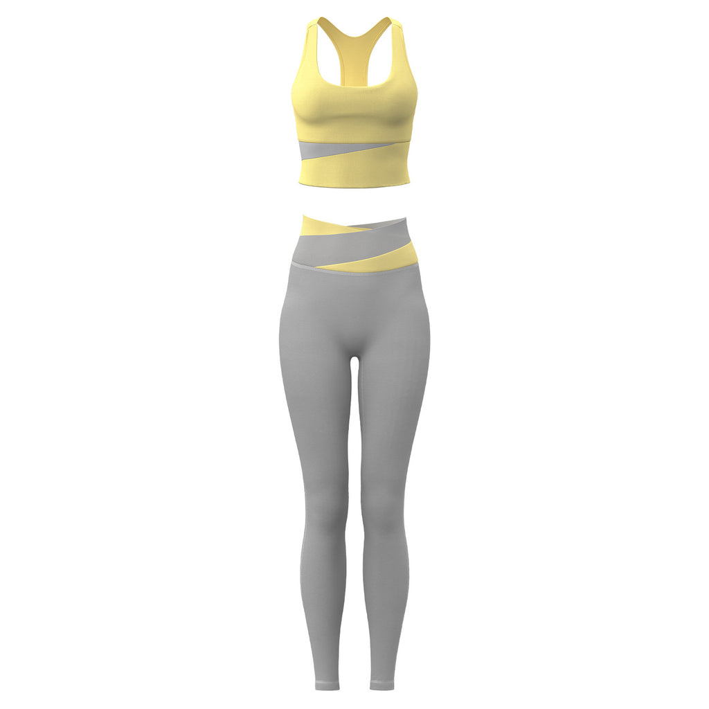 Matching Set - Racerback Sorts Bra and Leggings
