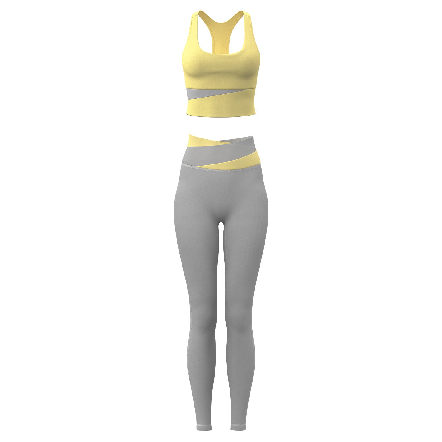 Matching Set - Racerback Sorts Bra and Leggings