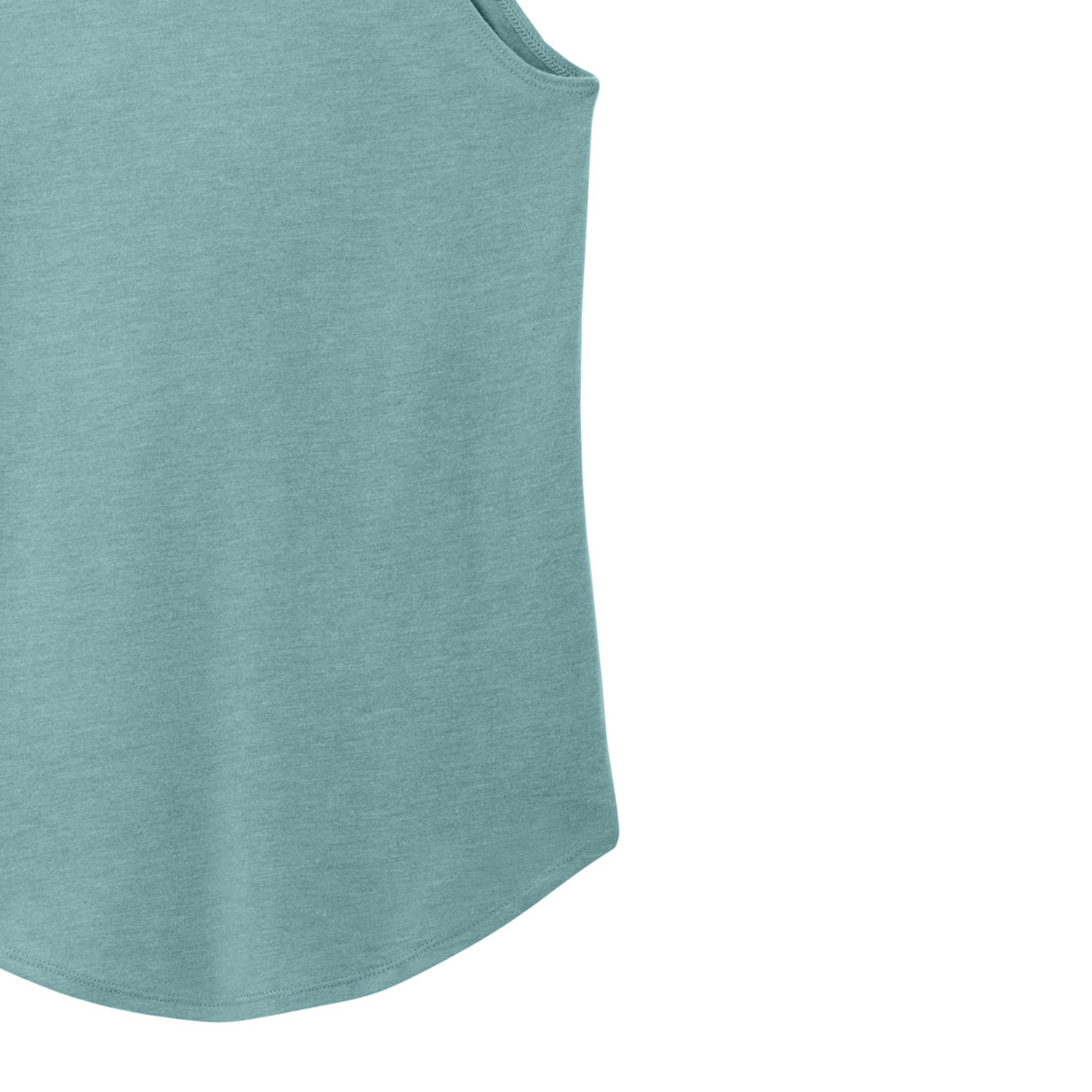 Heathered Eucalyptus Blue - DT137L - BACK